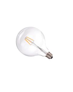 Lâmpada LED g125 filamento 6w E27 branco 2700k