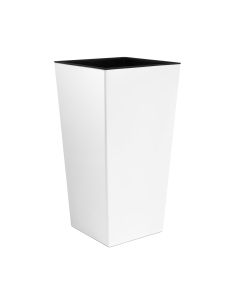 Vaso prosperplast zanvic urbi branco 26,6l - plástico 27x27x50 cm