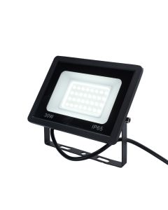 Projetor LED exterior ip65 30w 3150lm 6000k luz fria - casa, jardim