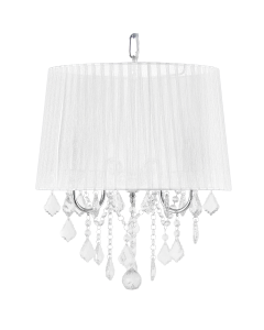 Lustre branco evans