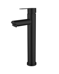 Grifo lavabo caño alto negro altadat coal grifers