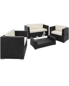 Conjunto de rattan sintético munique