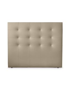 Cabecero bari polipiel, 100x8, beige, cama 90 cm