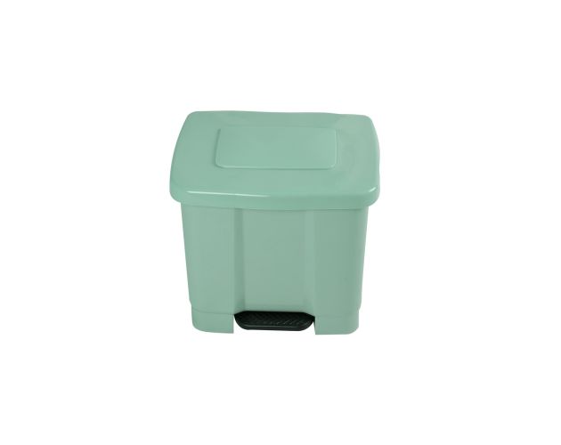 El reciclaje de basura bin 2 compartimentos cubo de basura de