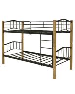 Beliche duplo 90x190 cm em madeira e metal