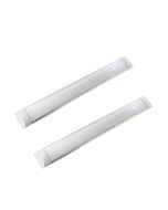 Pack 2 tiras LED slim 600mm 20w, branco 3000k