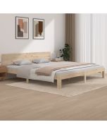 Cama 200x200 cm pinho maciço