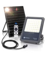 Aigostar refletor LED solar com controle remoto 300w,3000lm,6500k,ip65