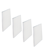 Pack x4 painel LED 60x60cm, 50w, branco frio 6000k, 4000 lm