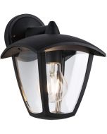 Cgc lighting luz de lanterna de parede exterior preta ip54