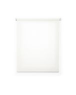 Estore de rolo translúcida transparente branco 120 x 180 cm