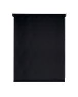 Estores blackout estore de rolo opaco preto 100 x 250 cm