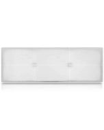 Cabeceros poseidón tapizado polipiel blanco 160x50 de sonnomattress