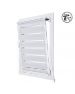 Estore de rolo noite e dia easyfix, instalação sem furar branco 90 x 180 cm