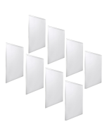 8x painel LED 60x60cm 48w, retroiluminado 48w 6000k branco