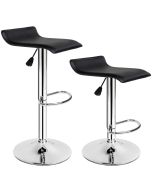 2 - conjunto de 2 bancos de bar, preto