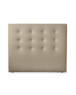 Cabecero bari polipiel, 100x120, beige, cama 90 cm