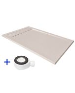 Base de duche de resina 170x80 premium ambiente bege ral 9001  80x170
