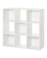 Estante para livros aglomerado de madeira color blanco 91,5x29,5x91,5 cm