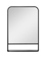 Espelho de parede metal e vidro 70x50x10,2cm Homcom, casa - decoração