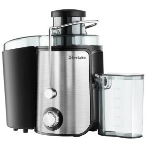 Espremedor elétrico frufi, 2 níveis de velocidade, aço inoxidável, 600w, pr