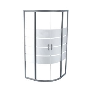 Ondee - porta shiva - portas de correr de 1/4 de círculo - 90x190cm