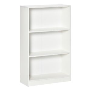 Estante melamina de madeira color blanco 62.2x24x102.4 cm Homcom