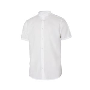 Camisa velilla stretch mc masculina s branco