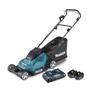 Cortacésped a batería 18vx2 5 ah lxt 43 cm makita dlm432ct2