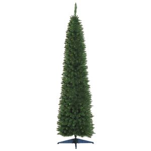 Árvore de natal metal, PVC, plástico color verde ø60x210 cm Homcom