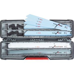 Caixa de lâminas de serra sabre Bosch - madeira - metal - 2607010996