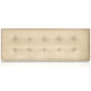 Cabeceros artemisa tapizado polipiel beige 115x55 de sonnomattress