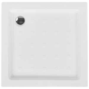 Base de duche 90 x 90 x 7 cm branco esteli