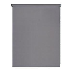 Estores blackout estore de rolo opaco cinza escuro 180 x 250 cm