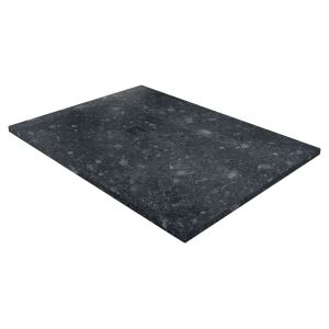 Ondee - base de duche nola 3 - cortável - 80x120 - terrazzo preto - batoque