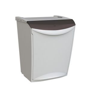 Sistema modular de reciclagem denox 25l grey - "ecosistema"