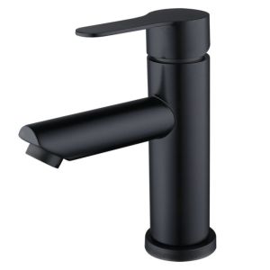 Grifo lavabo negro modicu coal grifers