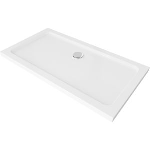 Base de duche antiderrapante 130x70cm, branco