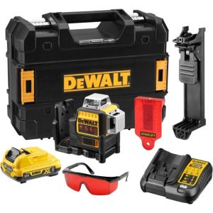 Nível laser - Dewalt - xr dce089d1r - 3x360° - autonivelante - alcance de 5