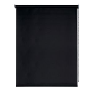 Estores blackout estore de rolo opaco preto 45 x 180 cm