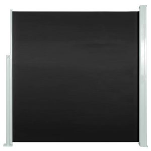 vidaXL toldo lateral retráctil 140x300 cm negro