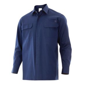 Camisa velilla flame retardant 3xl azul marinho