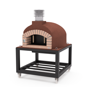 Movelar - forno a lenha modelo olympus mons (bordéus - 720 x 130 x 130 cm)