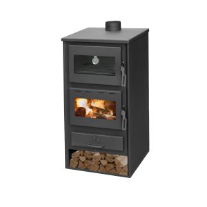 Salamandra a lenha sannover lyssia 12 kw com forno