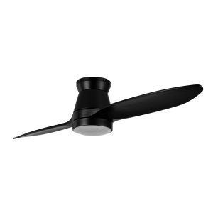 Ventilador dc nórdico 24w preto 2 lâminas