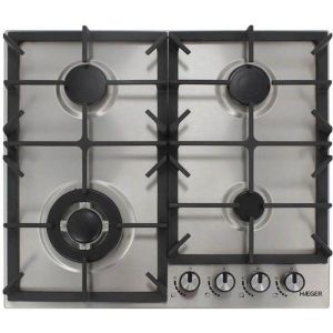 Placa a gás embutida - 4 queimadores, 1 wok, 60 cm hAEGer