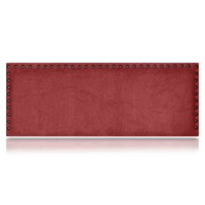 Cabeceros dafne tapizado nido antimanchas rojo 160x55 de sonnomattress