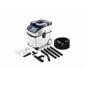 Aspirador - festool - ct 25 e-set cleantec - 1200 w - 25 l - saco