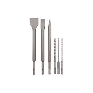 Conjunto de cinzel e broca sds plus 6 peças - Makita - d-58920