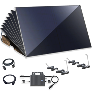 Robinsun®️ kit solar plug & play plano-20º 3.520wp 8 painéis bifaciais